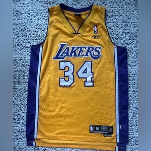 SHAQUILLE O'NEAL Authentic Jersey New 2003 2004 Reebok LA LAKERS  #34 NBA SZ M